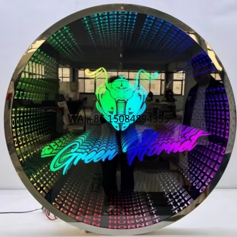 Decorative Mirror - Wykwintne, nieskończone lustro 3D LED Infinity