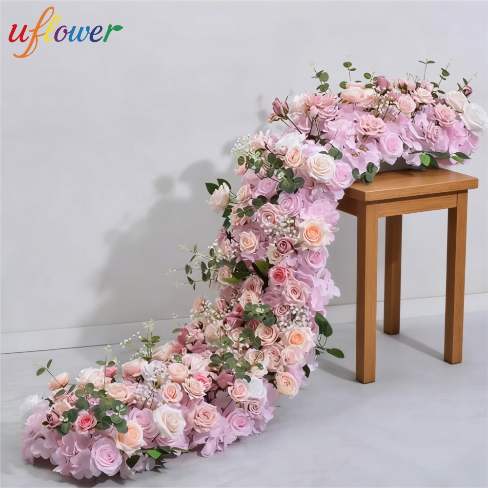Table Runner - Uflower Sztuczne Kwiaty Kompozycja Kwiatowa Dekoracja