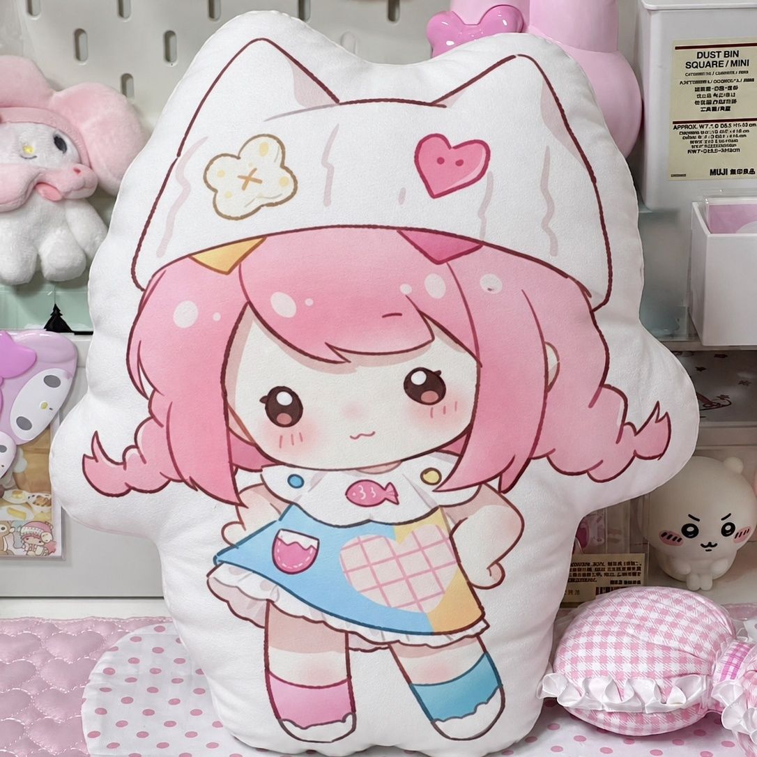 Throw Pillow - Infinity Nikki – poduszka w kształcie