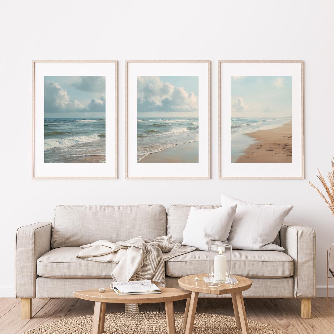 Zestaw 3 obrazów tryptyków z m – Abstract Canvas Set recenzja i cena