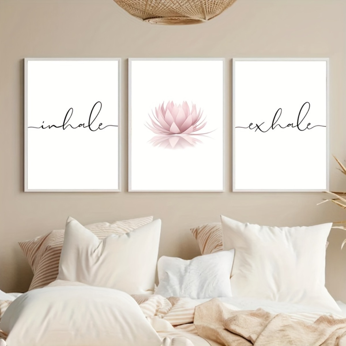 3 szt./zestaw Wdech Wydech Zen – Abstract Canvas Set recenzja i cena