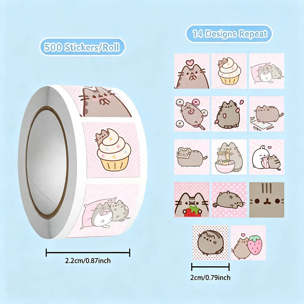 Hou 500 szt. Naklejki w rolce  – Wall Sticker recenzja i cena