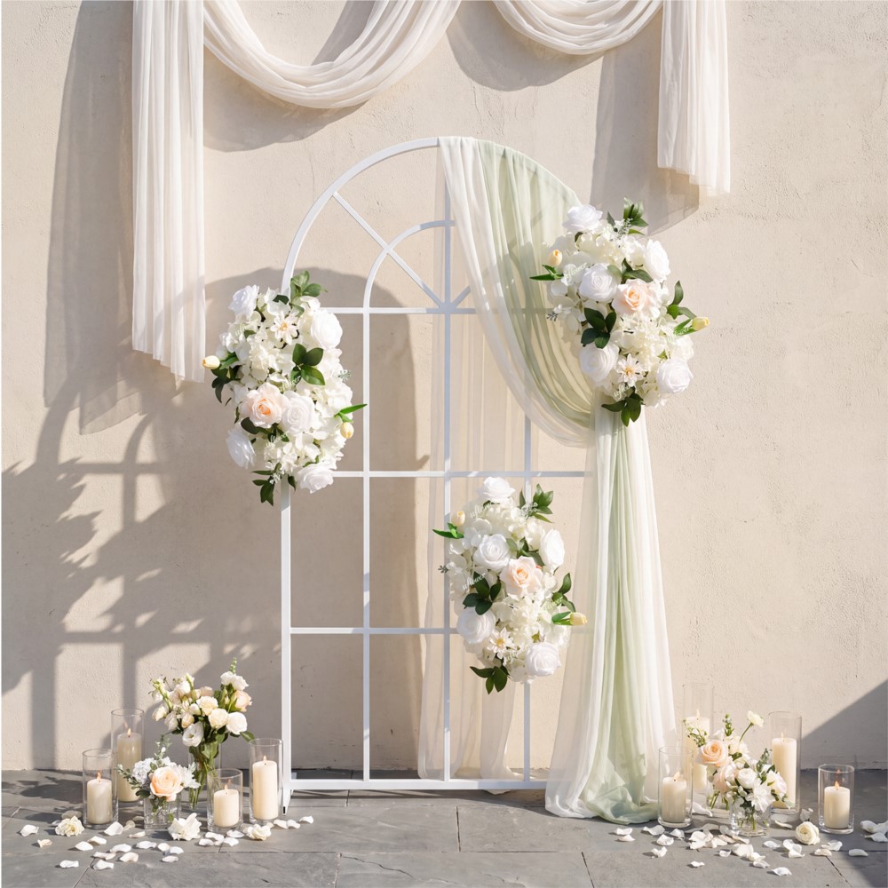 Uflower Róża Zielona Girlanda  – Table Runner recenzja i cena